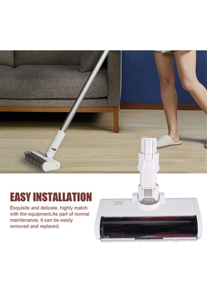 K10/G10 1C/V8/V9B/V9P/G9 Elektrikli Süpürge Elektrikli Zemin Fırça Başlığı LED Işıklı Temizlik (Yurt Dışından)