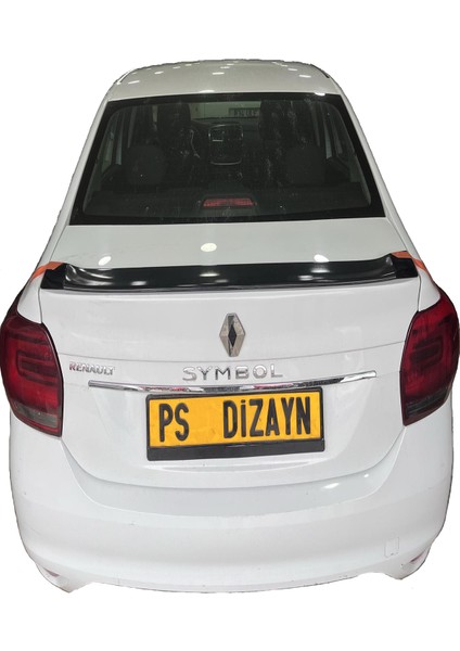 Renault Symbol ( 2015 Sonrası ) Plastik Boyasız Spoiler indirimleri