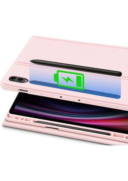 Samsung Galaxy Tab S10 Plus Rgb LED Işıklı Türkçe Karakterli Bluetooth Özellikli Kalemlikli Klavyeli Kılıf Sm - X820 fırsatları