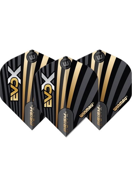 Prism Delta Standart 6915.289 Mvg Evox Black Dart Flight modelleri