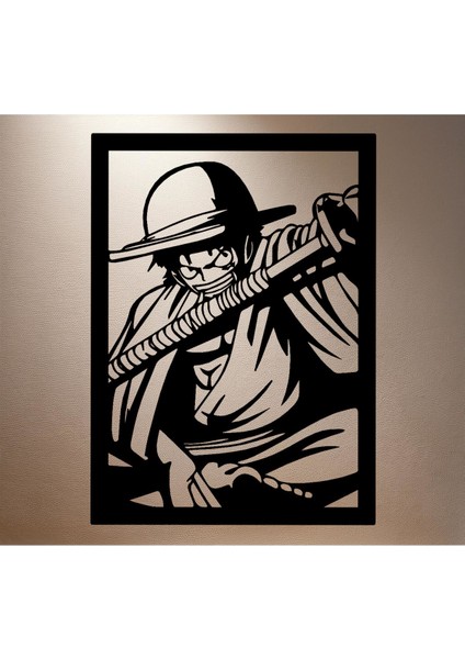 One Piece Anime Metal Tablo