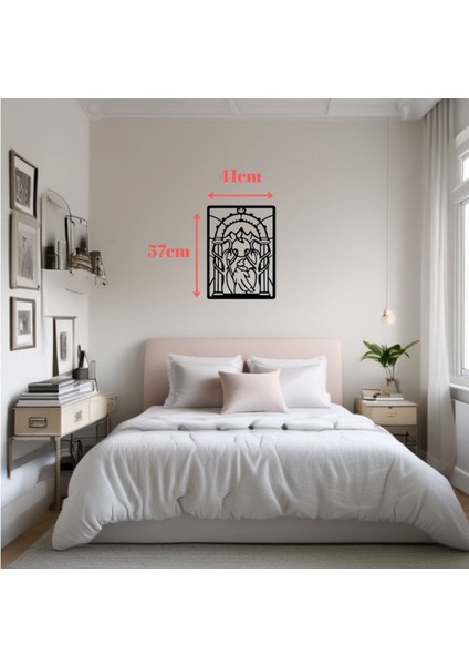 Sanatsal Çizgi Desenli Metal Tablo fırsatları
