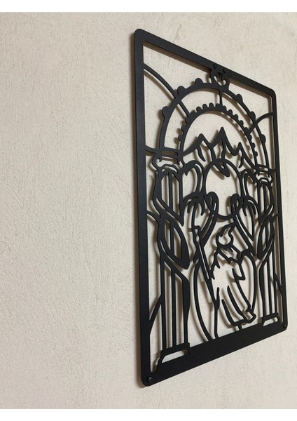 Sanatsal Çizgi Desenli Metal Tablo indirimleri