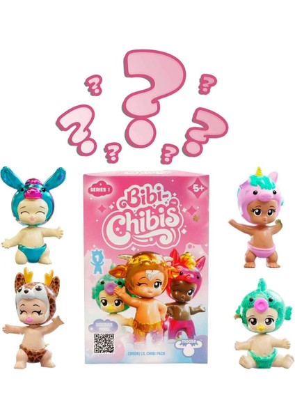 34029 Bibi-Chibis Sürpriz Figür Paketi S1 -Sunman