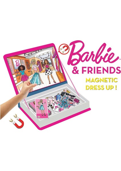 Barbie Manyetik Kıyafet Giydirme-Dress Up Fashionistas