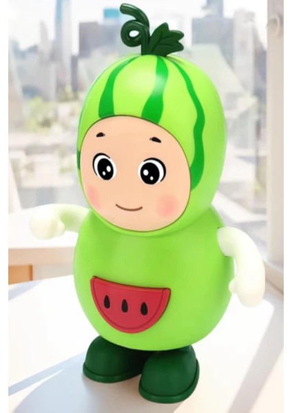 Işıklı ve Müzikli Danseden Karpuz Oyuncak – 17 Cm, Minikler Için Eğlencenin Adı! fiyatları