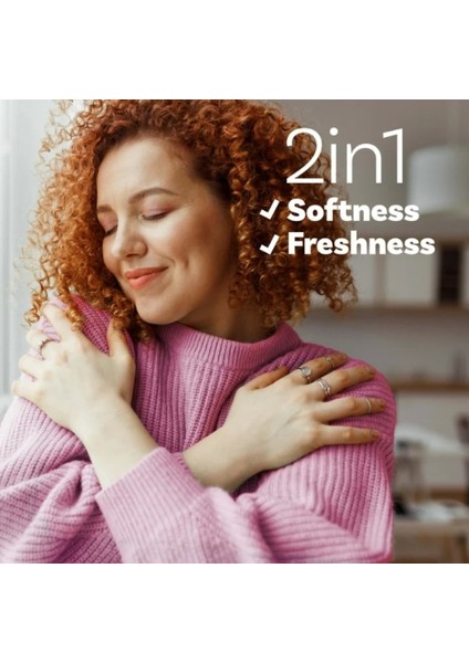 Soft Aprıl Fresh 2in1 Soft Fresh Fabrıc Softener Çamaşır Yumuşatıcısı 3,29 ml