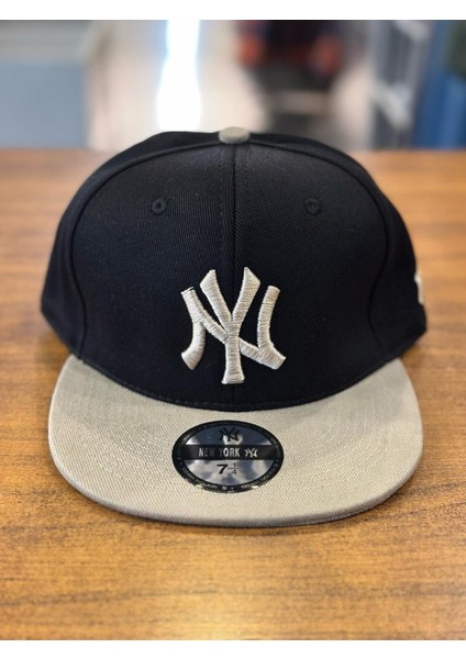 Ny Yankees Nakışlı Hip Hop Snapback Rapper Basket Cap Şapka
