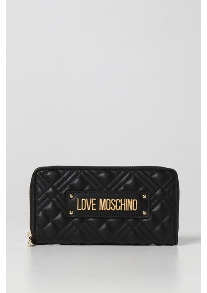 JC5600PP0ELA Portaf Quilted Pu Nero Kadin Cüzdan