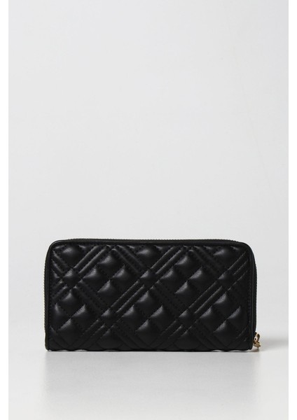 JC5600PP0ELA Portaf Quilted Pu Nero Kadin Cüzdan
