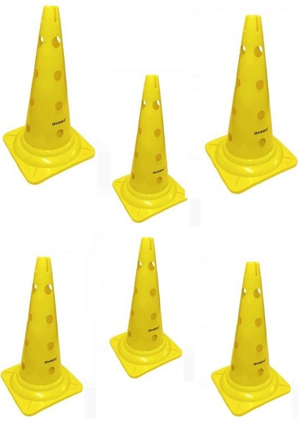 Hn-52-4 Delikli Antrenman Hunisi 52 Cm Sarı 6lı