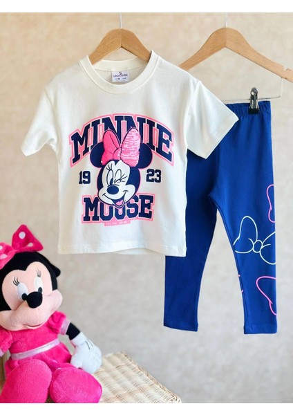 Kız Çocuk Minnie Mouse 3D Shiny Set