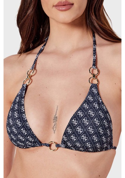 Triangle Streç Logo Baskılı Üçgen Bağlamalı Bikini Üstü E5GJ36KCRL2 Bayan Bikini Üstü E5GJ36 Kcrl2 P7WY fırsatları