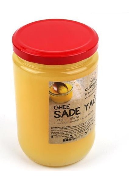 Sade Saf Tereyağ Keçi 550 gr