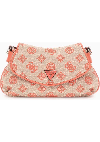 Flap Monogram Omuz Çantası