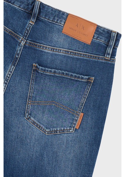 Streç Pamuklu Slim Fit Normal Bel Düz Paça Jeans Erkek Kot Pantolon XM000070 AF12965 MB002