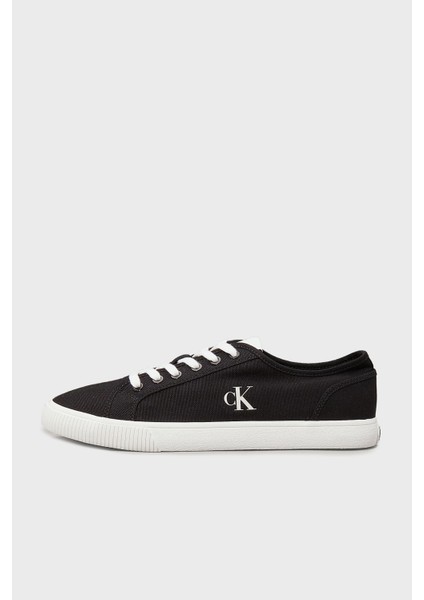 Logolu Pamuk Karışımlı Sneaker Ayakkabı YM0YM012090GM Erkek Ayakkabı YM0YM01209 0gm