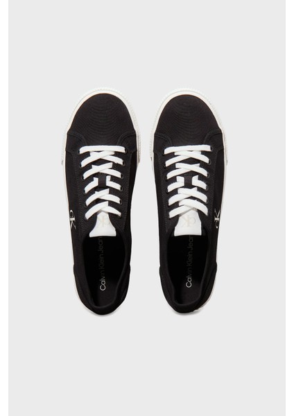 Logolu Pamuk Karışımlı Sneaker Ayakkabı YM0YM012090GM Erkek Ayakkabı YM0YM01209 0gm