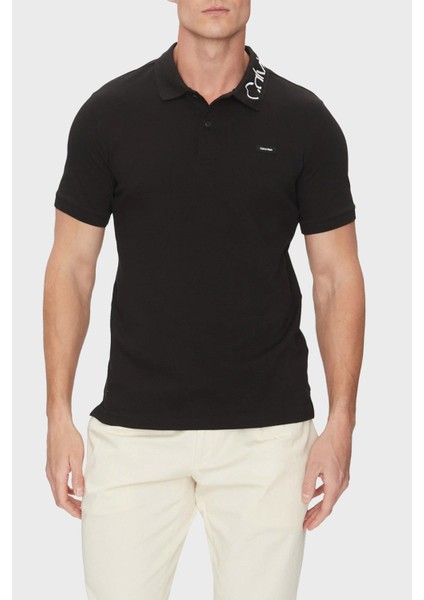 Büyük Beden Regular Fit Düğmeli Polo Yaka T Shirt K10K114569BEH Erkek Polo Yaka T Shirt K10K114569 Beh
