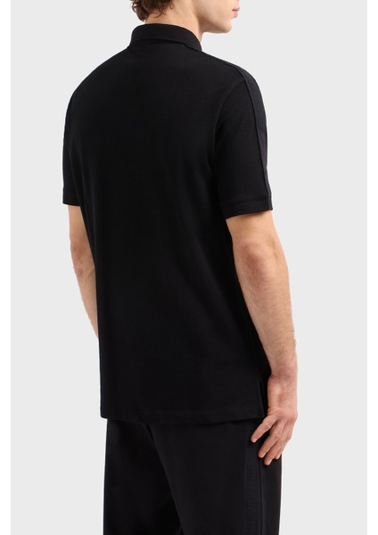 Logo Baskılı Pamuklu Regular Fit Düğmeli Polo Yaka T Shirt Erkek Polo Yaka T Shirt XM000307 AF10366 UC001 fiyatları