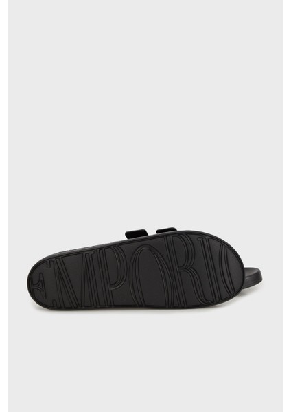 Çift Bantlı Logolu Terlik Unisex Terlik XVPS13 XR275 K485
