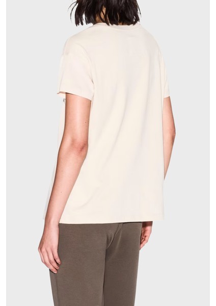 Armani Exchage Pamuk Relaxed Fit Taşlı Logolu T Shirt Bayan T Shirt XW000830 AF10356 U1092 fiyatları