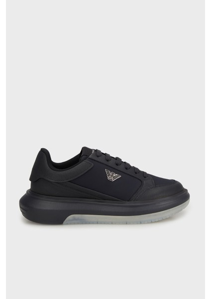 Logolu Kalın Tabanlı Sneaker Ayakkabı Erkek Ayakkabı X4X633 XR325 N151