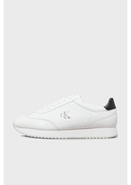 Deri Logolu Sneaker Ayakkabı YM0YM0118701W Erkek Ayakkabı YM0YM01187 01W fiyatları