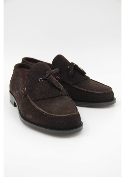 1347 Erkek Klasik Ayakkabı - Kahverengi