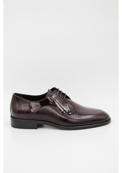 42753 Erkek Klasik Ayakkabı - Bordo