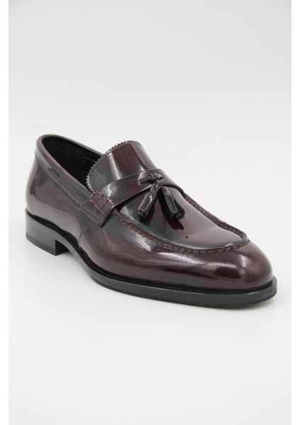 10741 Erkek Klasik Ayakkabı - Bordo