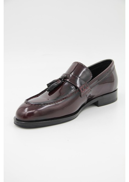10741 Erkek Klasik Ayakkabı - Bordo