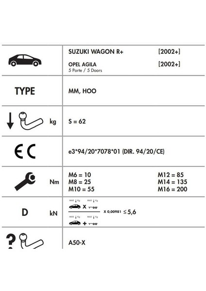 Opel Agila - Suzuki Wagon modelleri