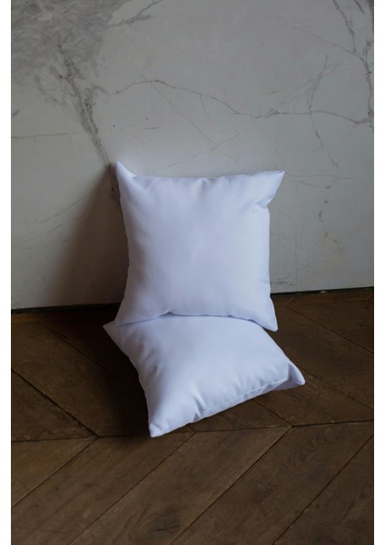 2 Adet 60 x 60 Yastık, Içi Dolgulu Kırlent Içi, Kırlent Kılıfı Iç Yastık 600 Gr.