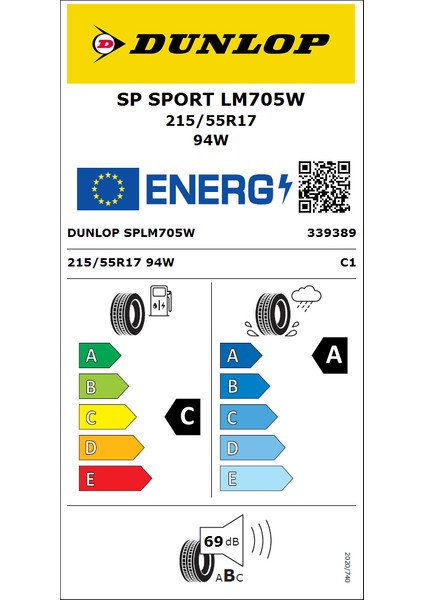 215/55 R17 Tl 94W Sp Sport LM705 Oto Yaz Lastiği (Üretim Yılı:2025) fırsatları