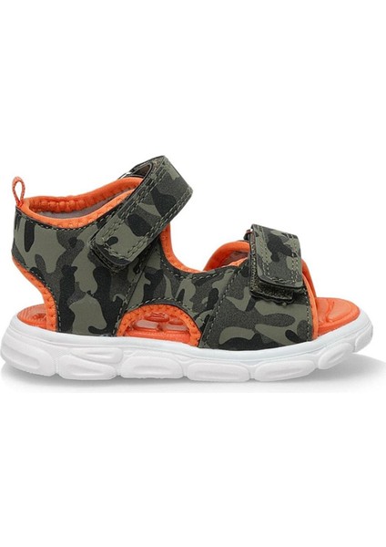 Haki Kamuflaj Desenli Cırtlı Bebek Sandalet Ayakkabı fırsatları