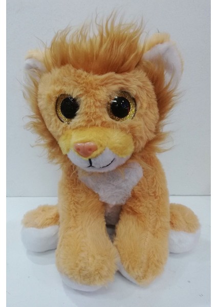 Sevimli Aslan Kral Peluş Irigöz Oyuncak Uyku ve Oyun Arkadaşı 35 cm