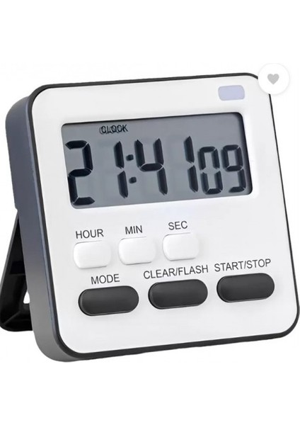Dijital Mini Masa Saati Timer Kronometre