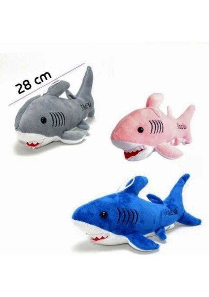 Peluş Köpekbalığı 30 cm - Şarkı Söyleyen Baby Shark Gri Balık fiyatları