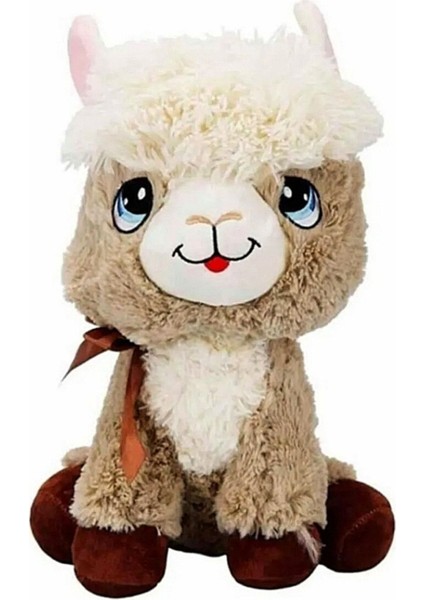 Sevimli Büyük Boy Peluş Lama Oyuncak Uyku & Oyun Arkadaşı 30 cm Sunman Mama