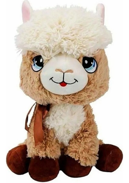 Sevimli Büyük Boy Peluş Lama Oyuncak Uyku & Oyun Arkadaşı 30 cm Sunman Mama