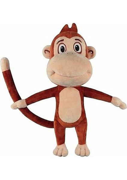 Kukuli Müzikli Sesli Peluş Kahverengi Maymun 35 cm Lisanslı modelleri