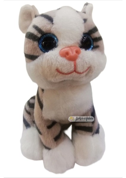 Sevimli Minik Kedi Yavrusu Peluş Oyuncak 15 cm