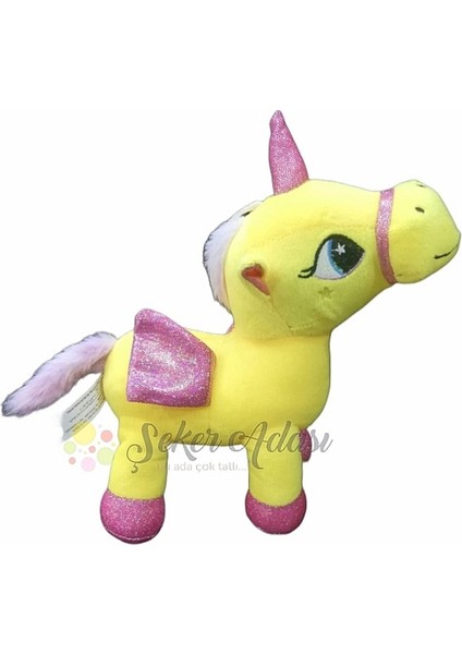 Kanatlı Boynuzlu Unicorn Pony At Peluş Oyuncak 20 cm fırsatları