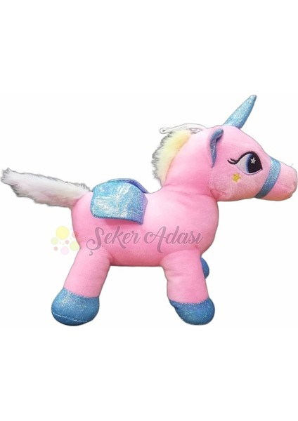 Kanatlı Boynuzlu Unicorn Pony At Peluş Oyuncak 20 cm fiyatları