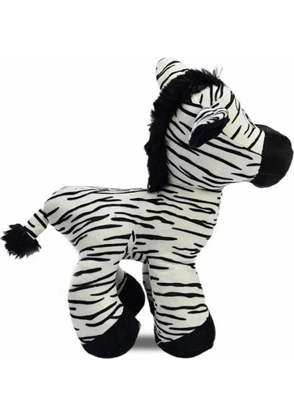 Sevimli Çizgili Peluş Zebra 28 cm - Hediyelik Uyku ve Oyun Arkadaşı Peluş Eşek Zebra Oyuncak modelleri