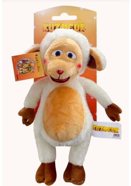 Sevimli Trt Kuzucuk Çizgi Film Peluş Kuzu Oyuncak 30 cm
