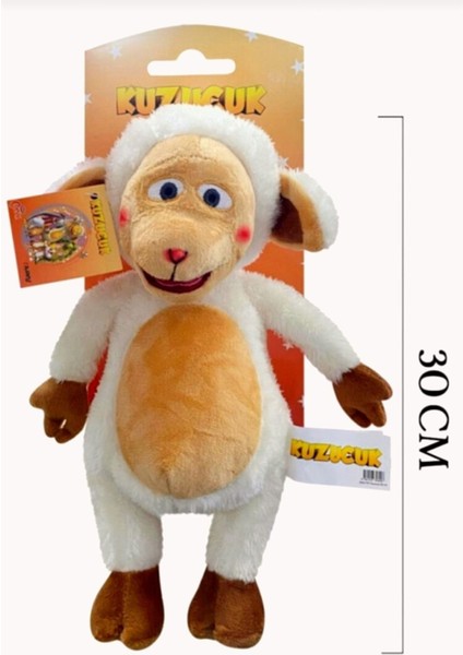 Sevimli Trt Kuzucuk Çizgi Film Peluş Kuzu Oyuncak 30 cm fiyatları