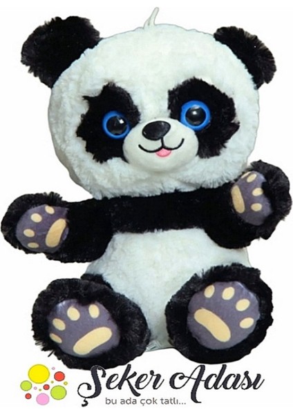 Peluş Panda Ayı 25 cm Uyku ve Oyun Arkadaşı Oyuncak