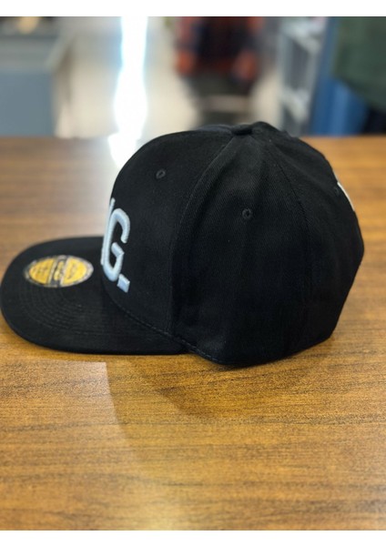 Kıng Nakışlı Siyah Renk Hip Hop Snapback Rapper Basket Cap Şapka modelleri